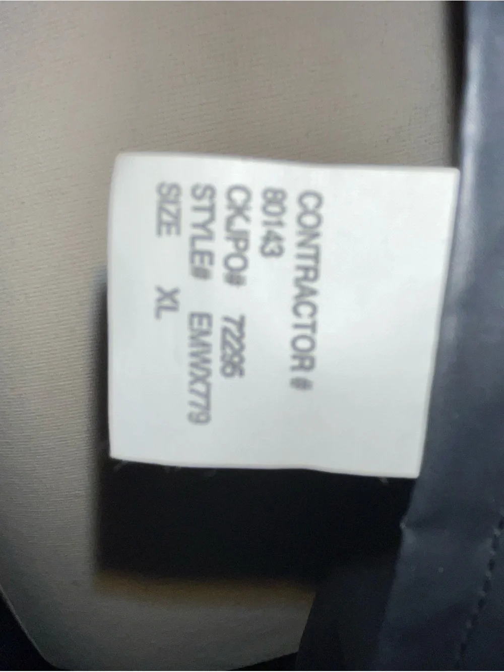 Calvin Klein Jeans Men’s Black Logo Windbreaker